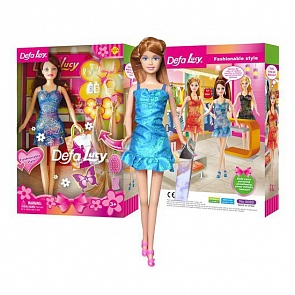 Кукла Defa - Модный стиль, с аксессуарами (Defa Lucy, 6092d)